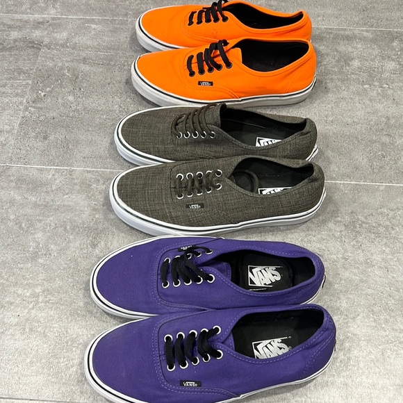 Vans Shoes - Vans Lace Up Sneakers Bundle